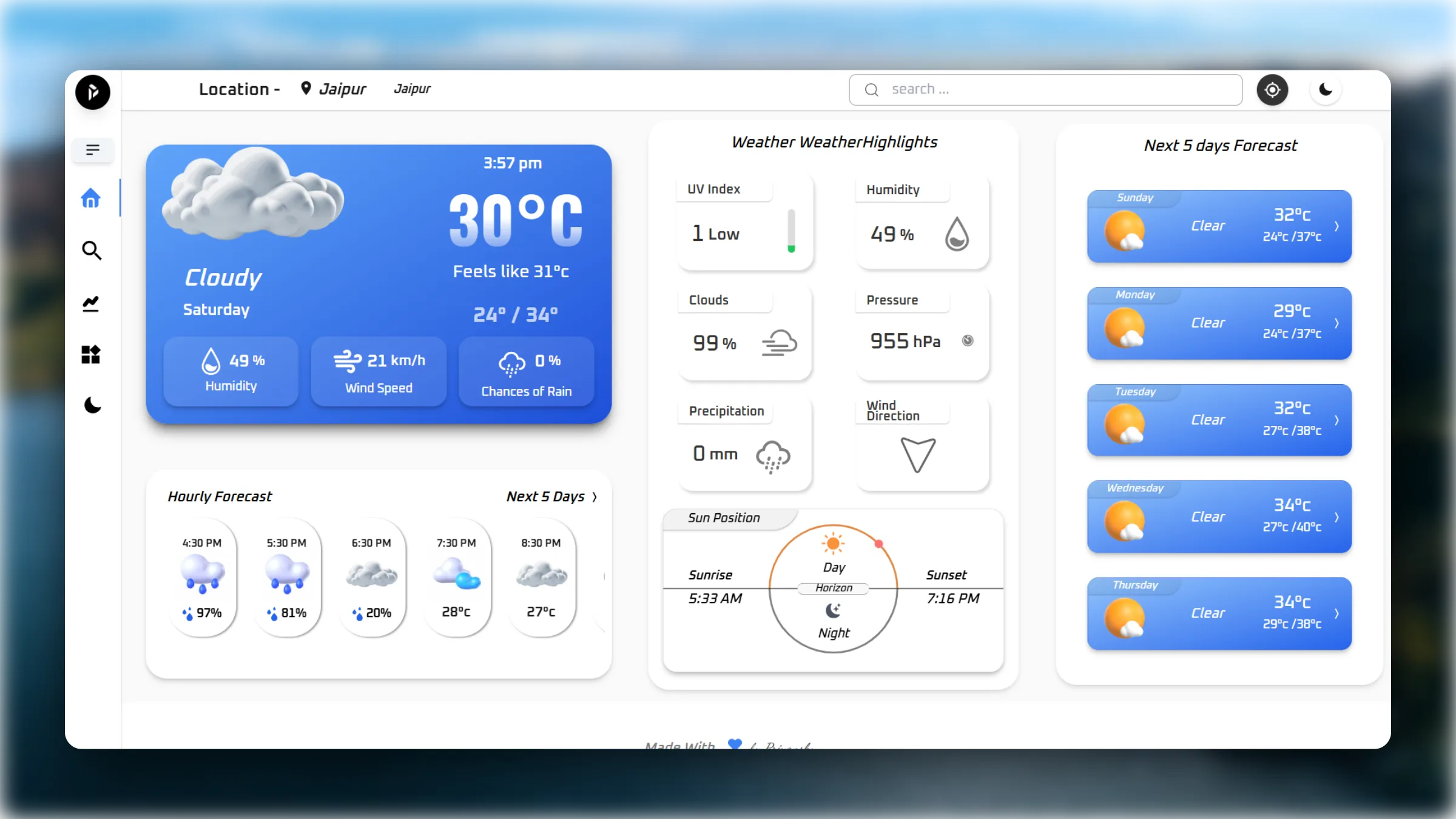 Prime Weather